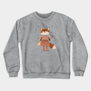 Lady fox Crewneck Sweatshirt